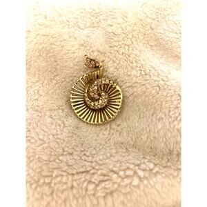 Vintage Pink Brooch Pinwheel with stones